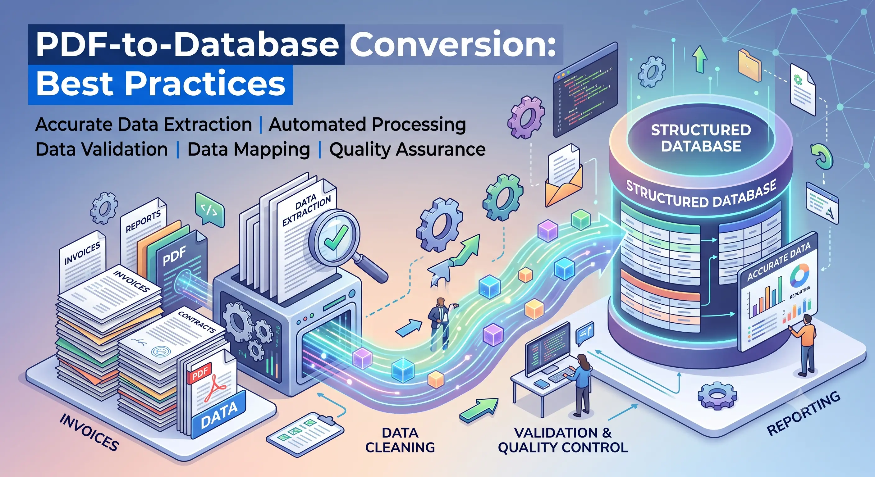 PDF to Database Conversion Best Practices